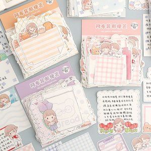 Kawaii Abu Girl Memo Notes